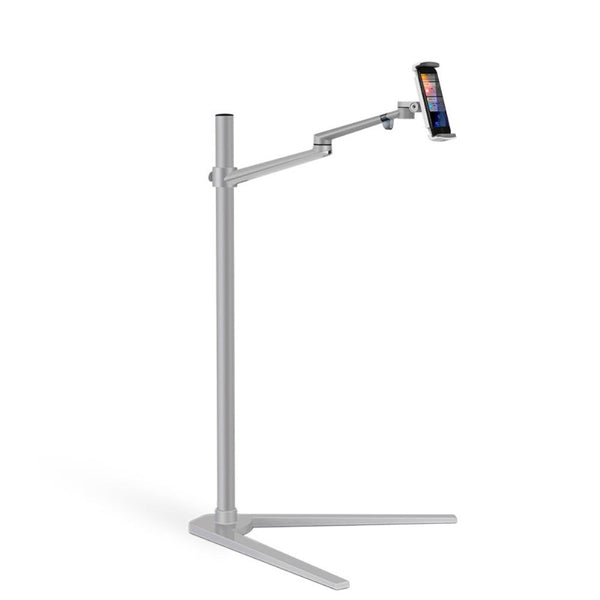 WERGON - Pluto - iPhone / tablet 4-13"" - Justerbar Design Alu holder H:41-107cm - Sølv