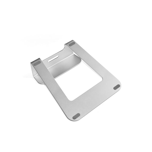 WERGON - Alexander - Laptop holder stand - Aluminium - Tablet holder 9-13" - Laptop 11-15,6" - Sølv